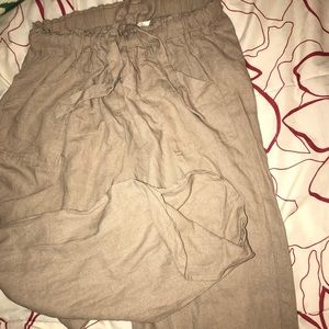 Forever 21 Pants - F21 Cropped Linen Pants Forever 21 Pants - F21 Cropped Linen Pants
